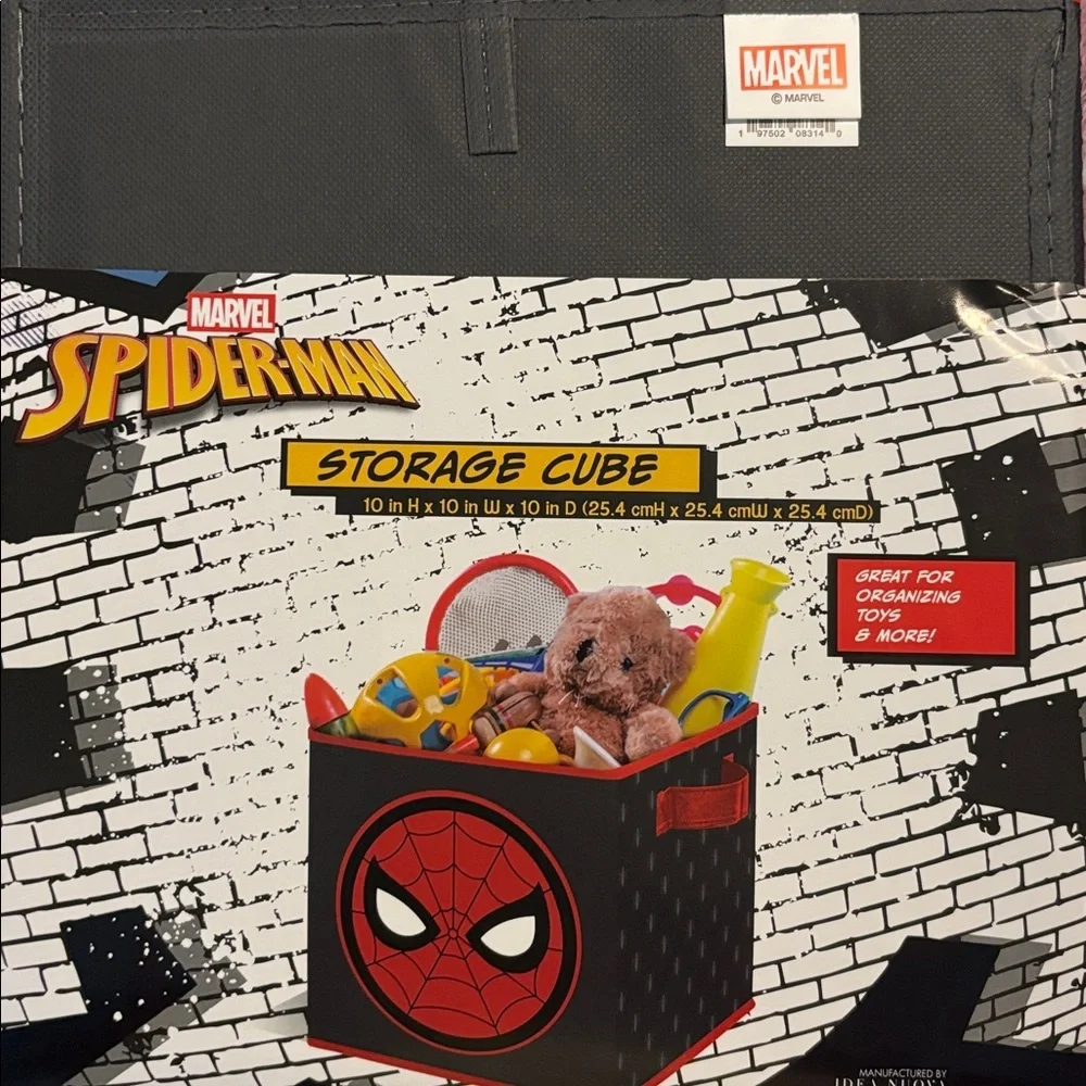 Spiderman Storage Cube